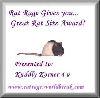 Rat Rage Award 7/02