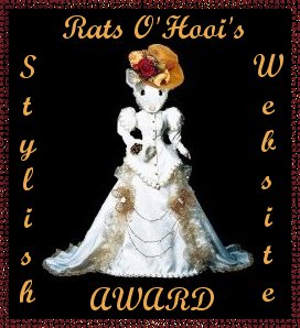 6/01 Rats O'Hooi's stylish website award