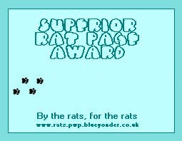 Superior Rat Page Award 4/01 