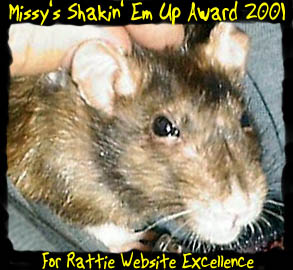 11/1/01 Missy's Shakin' em up award